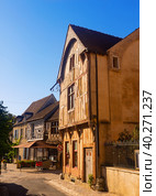 Picturesque streets of old town of Provins in France. Стоковое фото, фотограф Яков Филимонов / Фотобанк Лори