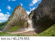 View of Caucasus mountains. Стоковое фото, фотограф Юлия Белоусова / Фотобанк Лори