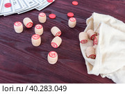 Board game lotto. Стоковое фото, фотограф Корнеев Вячеслав / Фотобанк Лори