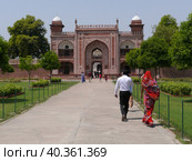 Мавзолей Itmad-ud-Daula (Агра, Индия) (2023 год). Редакционное фото, фотограф Максим Гулячик / Фотобанк Лори