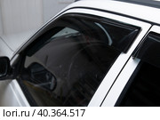 Deflector on the car. Additional equipment for the car. Стоковое фото, фотограф Александр Поташев / Фотобанк Лори