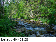 Река Жигалан. Стоковое фото, фотограф Александр Агафонов / Фотобанк Лори