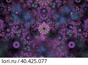 Abstract fractal texture. Стоковая иллюстрация, иллюстратор Helga Preiman / Фотобанк Лори