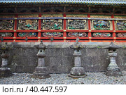 Tosho-gu temple at autumn, Nikko, Japan (2013 год). Редакционное фото, фотограф Сергей Стрелков / Фотобанк Лори