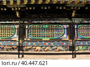 Tosho-gu temple at autumn, Nikko, Japan (2013 год). Редакционное фото, фотограф Сергей Стрелков / Фотобанк Лори