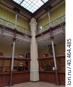 The building of the main post office of St. Petersburg inside (2019 год). Стоковое фото, фотограф Анна Кривицкая / Фотобанк Лори