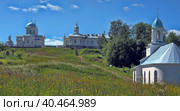 Intercession-Terevenichsky Monastery (Monastery in honor of the Protection of the Most Holy Theotokos) - Orthodox women's monastery of the Tikhvin diocese of the Russian Orthodox Church (2014 год). Стоковое фото, фотограф Анна Кривицкая / Фотобанк Лори