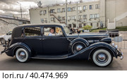 1937 Packard Super Eight Convertible (2022 год). Редакционное фото, фотограф Iva Noel / Фотобанк Лори