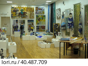 Exhibition of glass in the Union of Artists of Russia (2013 год). Редакционное фото, фотограф Анна Кривицкая / Фотобанк Лори