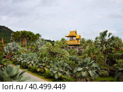 Nong Nooch Tropical Botanical Garden in Pattaya (2018 год). Стоковое фото, фотограф Виктория Тельминова / Фотобанк Лори