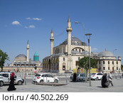 Selimiye is a domed mosque built under Sultan Selim II between 1566 and 1574 (2015 год). Редакционное фото, фотограф Ирина Кононова / Фотобанк Лори