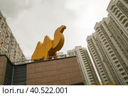 Москва, северо-восточный административный округ, микрорайон "Новое Марфино". Каре "Верблюд" (2022 год). Редакционное фото, фотограф Наталья Николаева / Фотобанк Лори