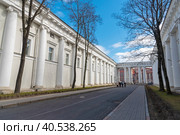 Кабинет Его Императорского Величества. Парадный двор. Санкт-Петербург (2023 год). Редакционное фото, фотограф Александр Щепин / Фотобанк Лори