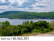 Молодецкий курган, Национальный Парк Самарская Лука! (2023 год). Редакционное фото, фотограф Viktor Volkodaev / Фотобанк Лори