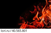 Fire background. Illustration AI Generative. Стоковое AI-изображение, AI-художник Юлия Гапеенко / Фотобанк Лори