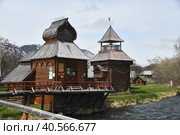 Быстринский этнографический музей. Камчатский край, Быстринский район, село Эссо (2023 год). Редакционное фото, фотограф syngach / Фотобанк Лори