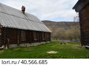 Быстринский этнографический музей. Камчатский край, Быстринский район, село Эссо (2023 год). Редакционное фото, фотограф syngach / Фотобанк Лори