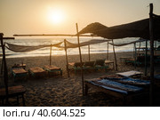 Querim Beach. North Goa. Пляж Керим (2017 год). Стоковое фото, фотограф Константин Смилга / Фотобанк Лори