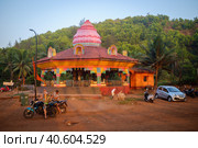 Querim Beach. North Goa. Shri Ajoba Temple (2017 год). Стоковое фото, фотограф Константин Смилга / Фотобанк Лори