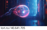 Micro Nuclear Reactor. Стоковое AI-изображение, AI-художник Кирилл Черезов / Фотобанк Лори