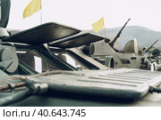 Close up photo of a russian tank. Стоковое фото, фотограф Сергей Толмачёв / Фотобанк Лори