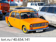 VAZ-21013 Zhiguli (2023 год). Редакционное фото, фотограф Art Konovalov / Фотобанк Лори