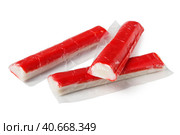 Crab sticks. Стоковое фото, фотограф Винокуров Александр / Фотобанк Лори