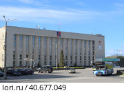Администрация города Мончегорск (2023 год). Редакционное фото, фотограф Иван Дуплик / Фотобанк Лори