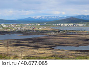 Мончегорск Мурманская область (2023 год). Редакционное фото, фотограф Иван Дуплик / Фотобанк Лори