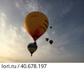 Слет воздухоплавателей в Переславле Залесский 26.09.2020. Редакционное фото, фотограф Терехова Марина / Фотобанк Лори
