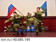 Demonstration performance of airborne fighters (2017 год). Редакционное фото, фотограф Анна Кривицкая / Фотобанк Лори