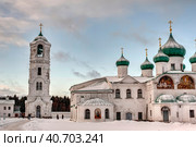 The Holy Trinity Alexander Svirsky Monastery (2013 год). Стоковое фото, фотограф Анна Кривицкая / Фотобанк Лори