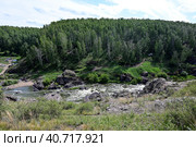 Порог Ревун на реке Исеть. Каменский район Свердловской области. Стоковое фото, фотограф Александр Тараканов / Фотобанк Лори