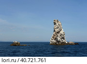 Кекуры Пять Пальцев в заливе Петра Великого Японского моря. Стоковое фото, фотограф Free Wind / Фотобанк Лори