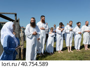 Праздник Крещения в деревне Потеряевка Алтайского края (2022 год). Редакционное фото, фотограф Free Wind / Фотобанк Лори