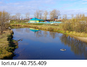 Река Усолка в Соликамске, Пермский край (2021 год). Стоковое фото, фотограф Алексей Иванов / Фотобанк Лори