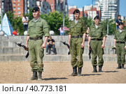 Demonstrative performance of the Marine Corps (2013 год). Редакционное фото, фотограф Анна Кривицкая / Фотобанк Лори