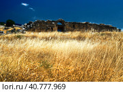 Hie rapolis Ancient City Ruin in Pa mukkale in Turkey (2009 год). Стоковое фото, фотограф Анна Кривицкая / Фотобанк Лори