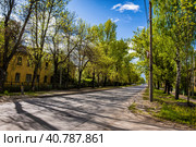 Улица Янки Купалы в Нижнем Новгороде (2023 год). Стоковое фото, фотограф Илья Старков / Фотобанк Лори