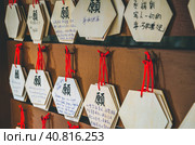 Wishing tree is ngong ping village, lantau island, hong kong, china (2014 год). Стоковое фото, фотограф Igor Tichonow / Фотобанк Лори