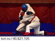 Championship in army hand-to-hand combat (2017 год). Редакционное фото, фотограф Анна Кривицкая / Фотобанк Лори