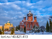 Assumption Monastery - the abolished female Orthodox monastery, located on the central square of Tula (2019 год). Редакционное фото, фотограф Анна Кривицкая / Фотобанк Лори