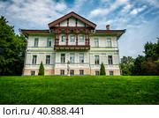 Усадьба Антуана-Анри Жомини (Поселок Баронский) Стоковое фото, фотограф Илья Старков / Фотобанк Лори