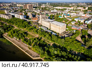 Нижегородский мукомольный завод (2022 год). Редакционное фото, фотограф Илья Старков / Фотобанк Лори