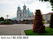 Костел святого Франциска Ксаверия в городе Гродно (2023 год). Редакционное фото, фотограф Максим Соколов / Фотобанк Лори