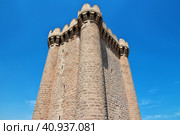 Mardakan castle in Azerbaijan, Absheron Peninsula (2013 год). Редакционное фото, фотограф Сергей Стрелков / Фотобанк Лори
