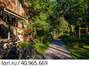 Сквер Сад Дети Кулибина (2023 год). Редакционное фото, фотограф Илья Старков / Фотобанк Лори