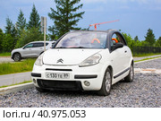 Citroen C3 Pluriel (2023 год). Редакционное фото, фотограф Art Konovalov / Фотобанк Лори