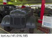 Тяжелый командирский автомобиль Steyr Typ 270 Kfz.69, 1941  год, Австрия. Музей военной техники "Моторы войны", Москва. (2023 год). Редакционное фото, фотограф Сергей Рыбин / Фотобанк Лори