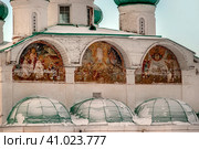 The Holy Trinity Alexander Svirsky Monastery (2013 год). Стоковое фото, фотограф Анна Кривицкая / Фотобанк Лори